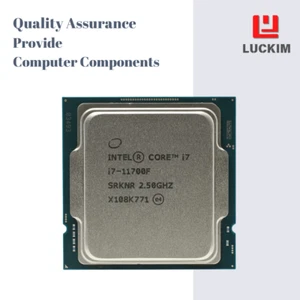 Intel Core i7-11700F CPU - Socket LGA 1200 8 Cores 16 Threads 2.5GHz 16MB L3 Cac - Picture 1 of 7