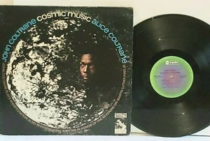 JOHN and ALICE COLTRANE Cosmic Music LP VG+ Plays Well 1974 ABC Impulse Vinyl - Imagen 1 de 4