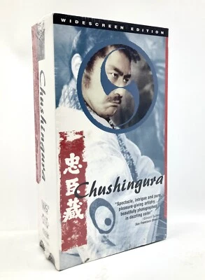 Chushingura (VHS 2-TAPE SET, 1962, 1998) WIDESCREEN EDITION, FACTORY SEALED!!! - Image 1 of 4