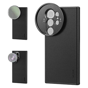 NEEWER S25 Ultra Case Protective Faux Leather Phone Case with 17mm Lens Mounts - Picture 1 of 7