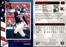 Ryan Doumit 2002 MultiAd South Atlantic League Top Prospects #9 Card