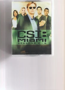 CSI: Miami Seasons 4,5,6 (19 DVD Set) David Caruso, Emily Procter TV Series - Picture 1 of 1