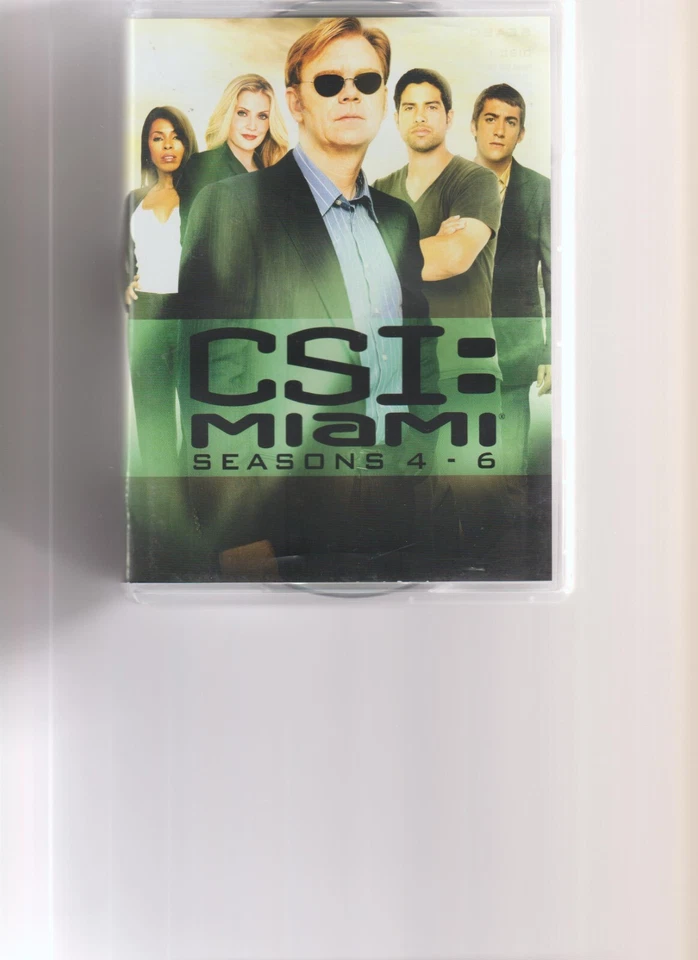 CSI Miami Seasons 4-6 DVD Set 4 5 6
