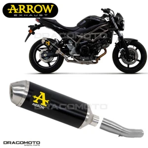 Scarico SUZUKI SV 650 2023 2024 ARROW ALU Nero RACE-TECH - Imagen 1 de 6