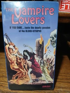 The Vampire Lovers Vhs Brand New Sealed Orion Home Video - Picture 1 of 7
