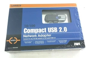 Nuovo! Linksys Adattatore di rete compatto USB 2.0 modello USB200M 10/100 - Foto 1 di 5