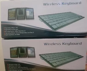 2 Teclado inalámbrico ultra delgado Sparin - plateado AMBOS NUEVOS - Imagen 1 de 1