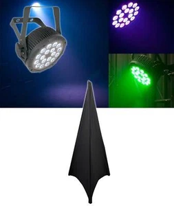 Chauvet DJ Slimpar Pro Tri RGB LED Par Can Wash Light SLIMPARPROTRI+Free Scrim - Picture 1 of 10