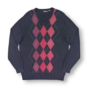 Claiborne Men's  Pullover V-Neck Sweater Long Sleeves. Size Medium. - Picture 1 of 11