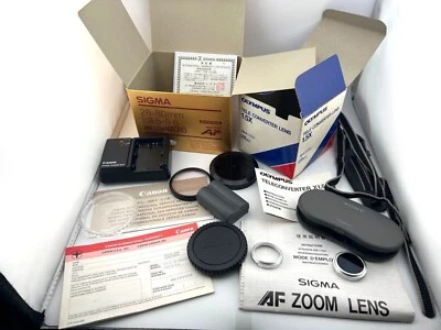 Camera Bundle Sigma 28-80mm Lens Olympus Teleconverter X1.5 Lens Sony Filter Kit - Image 1 of 4