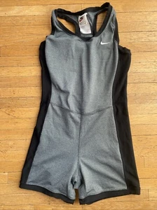 Nike Dri-Fit Unitard Singlet Skinsuit, Womens Large 12-14 - Picture 1 of 4