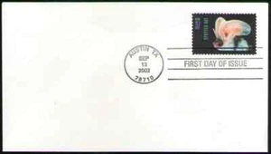 US. 3664. 37c. Spotted Bat, American Bars Issue. Blank FDC, MNH. 2002 - Picture 1 of 1