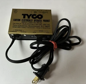 TYCO HO Scale Model No. 899V Model Railroad Train Transformer Tested Working - Picture 1 of 4