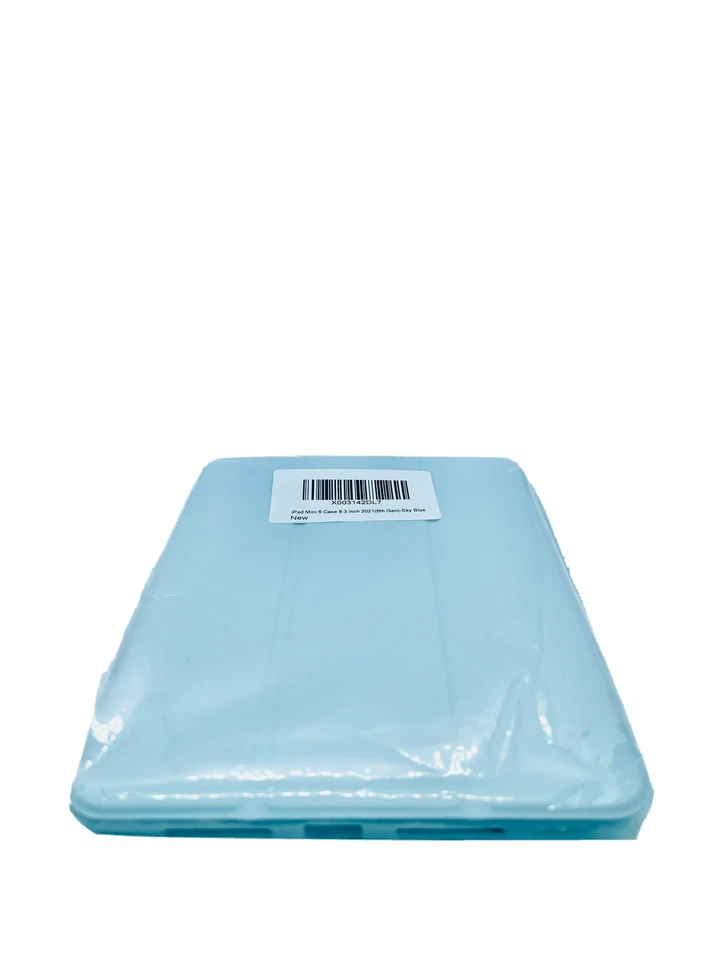 Case for iPad Mini 6th Generation 2021 Translucent Frosted Back Cover  Sky Blue - Image 1 of 4