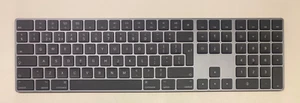 A++ Apple Magic Keyboard mit Ziffernblock - QWERTY - Space Grey - Tastatur - Bild 1 von 6
