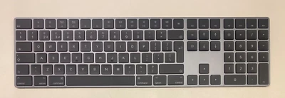 A++ Apple Magic Keyboard mit Ziffernblock - QWERTY - Space Grey - Tastatur - Bild 1 von 4