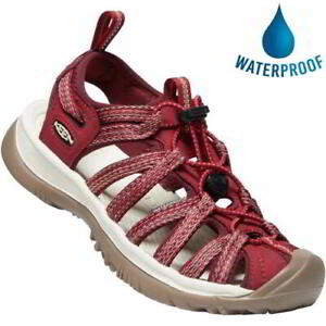 Keen Whisper Womens Ladies Red Walking Hiking Water Sports Sandals Size UK 5-8