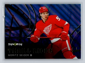 2022-23 Upper Deck Synergy #TR-11 Moritz Seider -Thrill Rides-Red Wings - Picture 1 of 2
