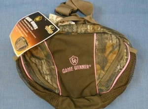 Camo Pink Travel Bag 2 Pockets Fanny Pack Pistol Hand Gun Holder Purse Storage - Picture 1 of 8