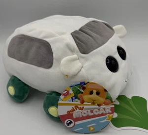 Peluche Pul Pul Molcar MGA bianco e verde porcellino d'India auto Shiromo 11" nuovo con etichette - Foto 1 di 5