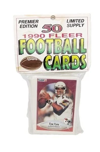 Fleer 1990 Fútbol Edición Premier Jumbo Pack Tupa/Gagliano Jumbo Pack - Imagen 1 de 2