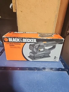 New Open Box Black+Decker 1/3 Sheet Finishing Sander 7448 028873074485 No Manual - Picture 1 of 6