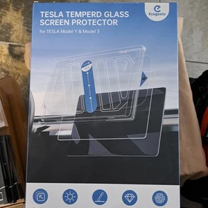 Tempered Glass Screen Protector for Tesla Model 3 2017-2024 / Model Y 2020-2024 - Picture 1 of 8