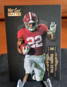 NAJEE HARRIS RC 2021 Wild Card Matte #LBC-7 Limited Base Black - Picture 1 of 2