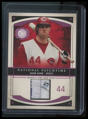 2003 FLEER PATCHWORKS #NPT-AD2 ADAM DUNN NATIONAL PATCHTIME TAG PATCH #/300 - Image 1 of 2
