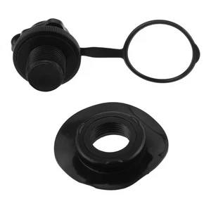 1PC 2 in 1 Inflation Valve 7/8" Hole Inflatable Boat Air Spiral Canoe Black - Picture 1 of 11