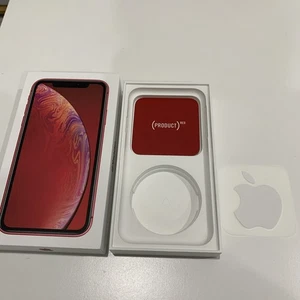 Apple iPhone XR Red - Box ONLY - Photo 1 sur 3