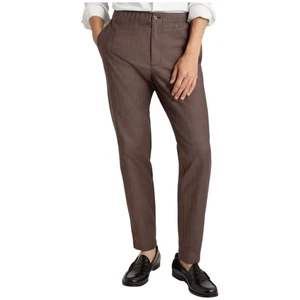 Bonobos The Off Duty Hose braun Fischgrät Jogginghose XL Academia Kordelzug - Bild 1 von 17