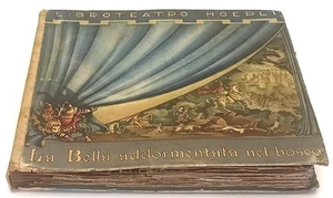 LB- LA BELLA ADDORMENTATA NEL BOSCO- disegni ZAMPINI- LIBROTEATRO HOEPLI- YFS699 - Picture 1 of 10
