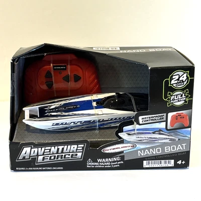 Adventure Force 6" Límites Exteriores Batería Azul Control Remoto Nano Barco 6706-3RH Foto 1 de 4