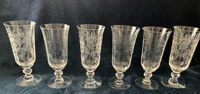 Elegantes vasos de jugo Heisy Orchid, 5 1/2", juego de 6 onzas Foto 1 de 4