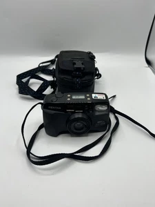 Pentax IQZoom 105WR 35mm Point & Shoot Film Camera With Case - Picture 1 of 6