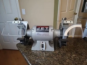Jet JBG-6A 6 Werkstatt Tischschleifmaschine 577101 sehr wenig benutzt EUC - Bild 1 von 15