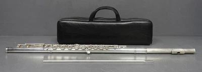 GEMEINHARDT Solid Silver Flute w/ Case 365 641211 USA - Image 1 of 4