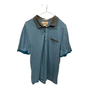 An Original Penguin Munsingwear Polo Shirt Men' Size XXL Blue Heritage Slim Fit - Picture 1 of 6