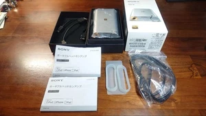 Sony  PHA-1A Portable Headphone DAC Amplifier Silver High Resolution Used Japan - Picture 1 of 4