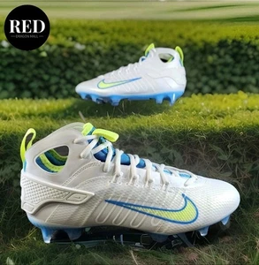 Botines de lacrosse Nike Alpha Huarache 9 Elite Mid NBY LAX SE FV6149 100 - para hombre 9 - Imagen 1 de 14