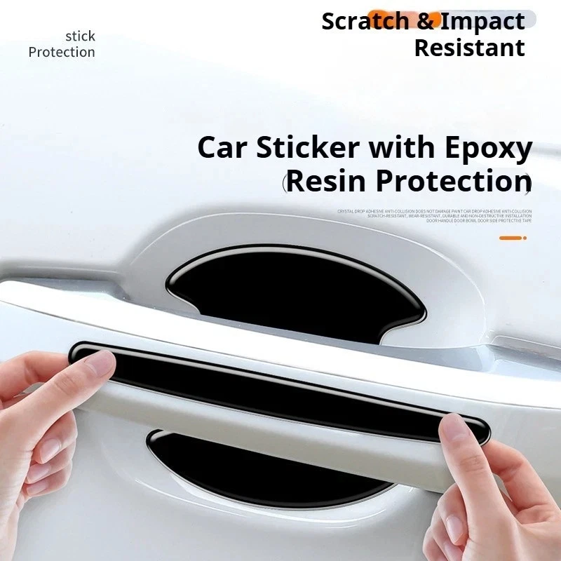 8 PIEZAS Adhesivo Protector Antiarañazos Cuenco Manija Puerta Coche Invisible Para Peugeot Foto 1 de 4