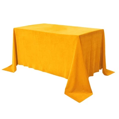 Samt Tischdecke rot 1 6 x 2 m verdickt für Meetings und Straßenverkauf - Bild 1 von 4