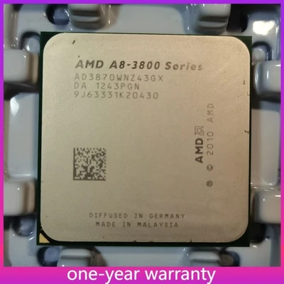 A8-3870K AMD AD3870WNZ43GX A8-Series 3GHz Quad-Core Socket FM1 CPU Processor - Image 1 of 3