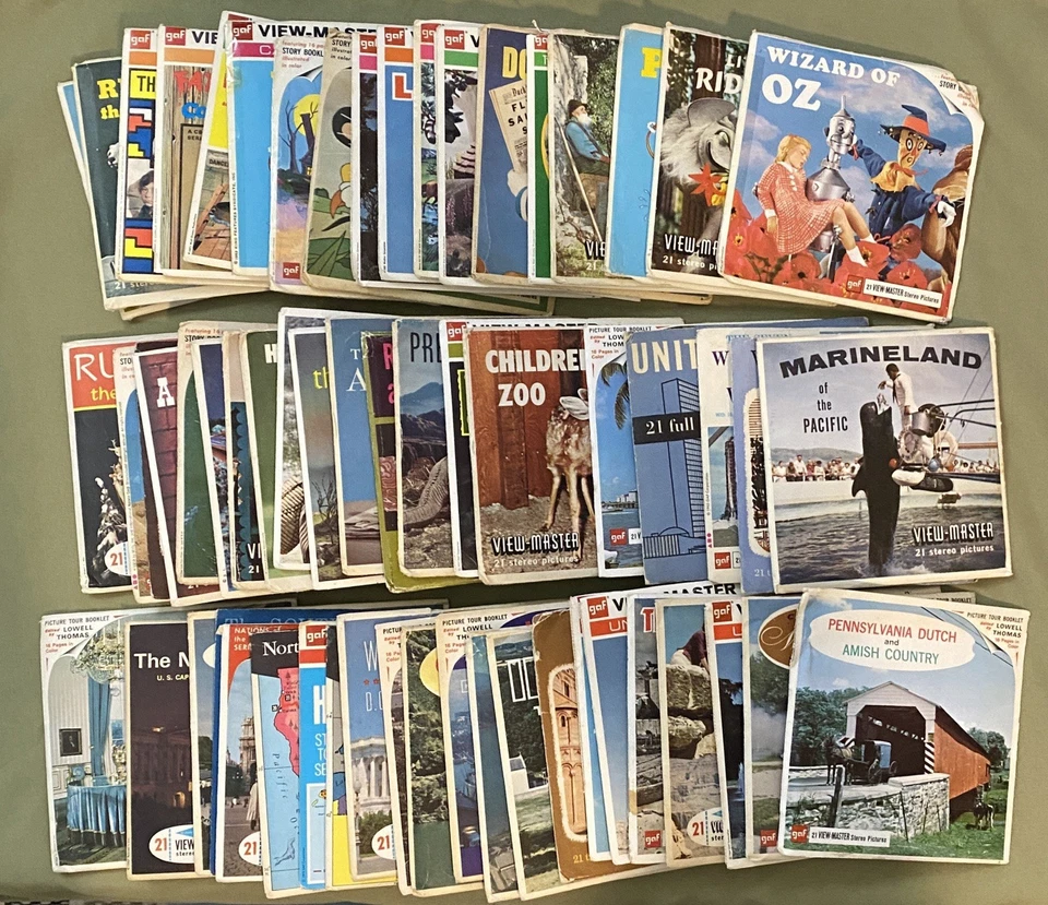 View Master 3 Reel Set w/ Booklet - Add to Your Collection! You Choose! - Image 1 of 1