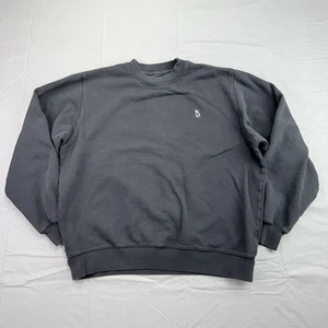 Sudadera Spiritual Gangster Monograma Clásica Crew Bordada Talla M Gris - Imagen 1 de 12
