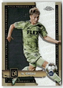 Topps Chrome MLS 2024 No. 183 Nathan Ordaz Pitch Prodigies Rookie - Bild 1 von 2