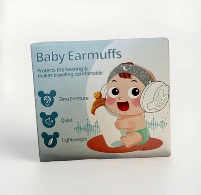 Auriculares con reducción de ruido de protección auditiva para bebés.  Foto 1 de 4