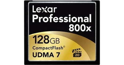 Lexar Professional 1066x 128GB CompactFlash Card, Up to 160MB/s Read - Image 1 of 2
