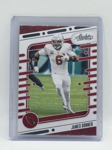 Arizona Cardinals JAMES CONNER 2024 Absolute Football Card - Picture 1 of 2